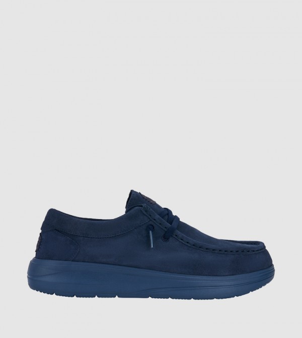 WALLY COMF Suede Slip-On Shoes