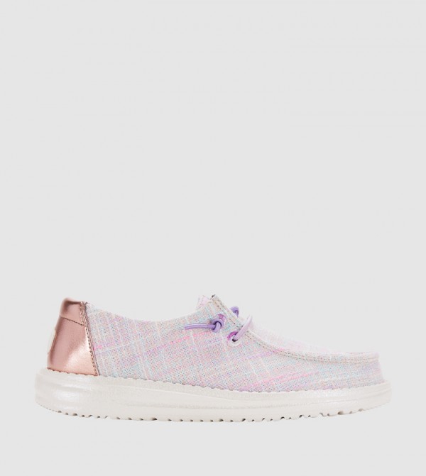 WENDY Y Iridescent Star Slip-On Shoes