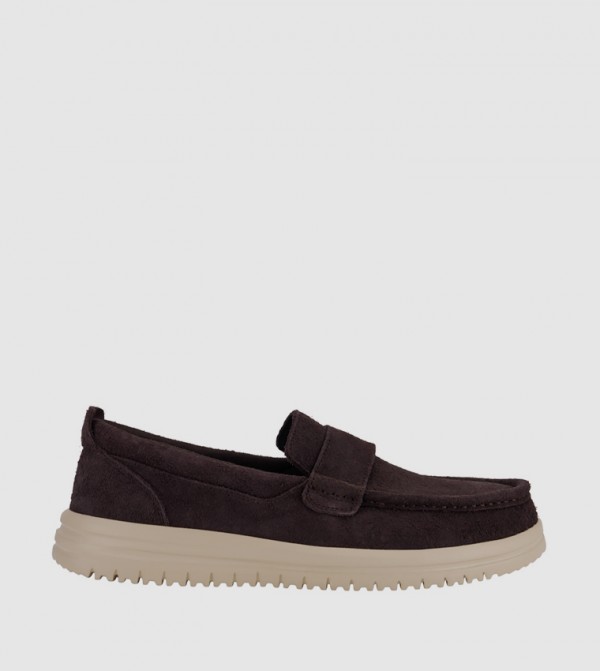 NXT Round Toe Slip-On Loafers