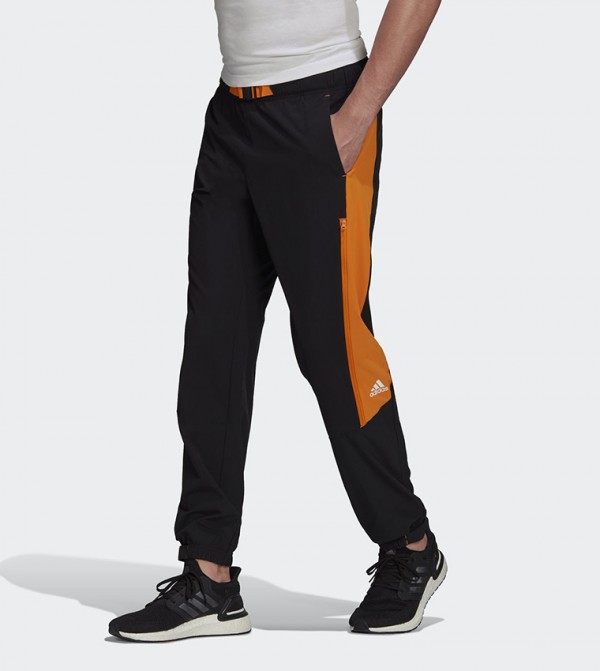 Buy Adidas Adicolor Classics Fabric Clash Fb Track Pants In Black