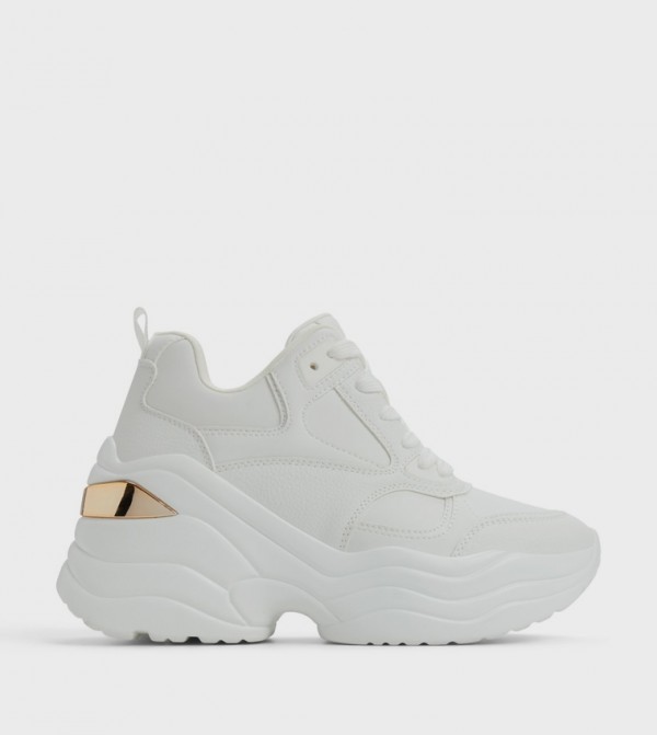 HELYNNE Lace-Up Chunky Sneakers