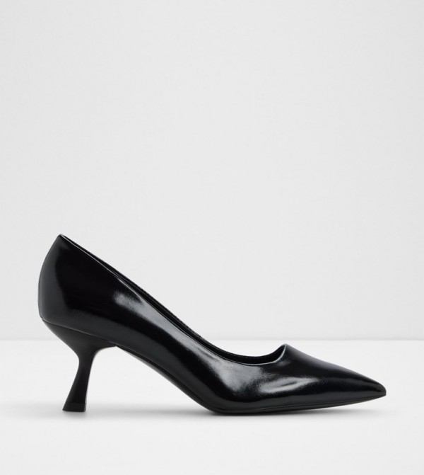 HENNLEE Solid Pointed Toe Pumps