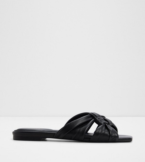 HENRIELLE-IN Open Toe Flat Sandals