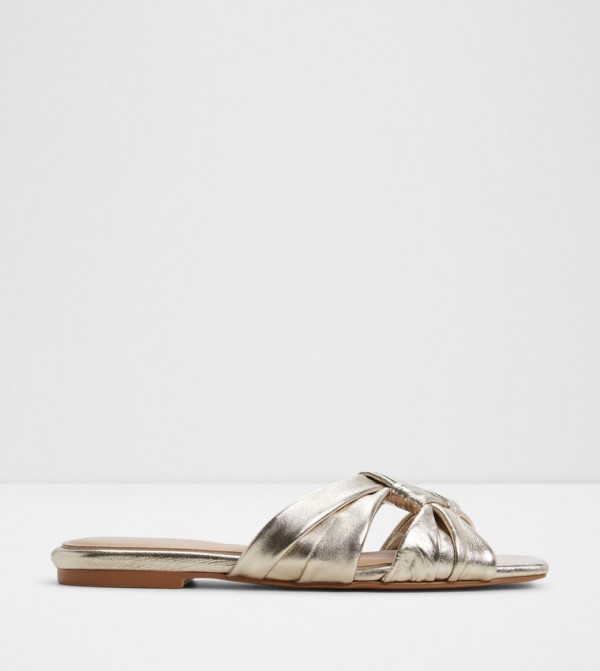 HENRIELLE-IN Open Toe Flat Sandals