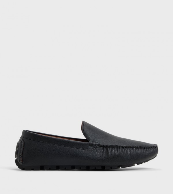 HILL Textured Slip-On Loafers