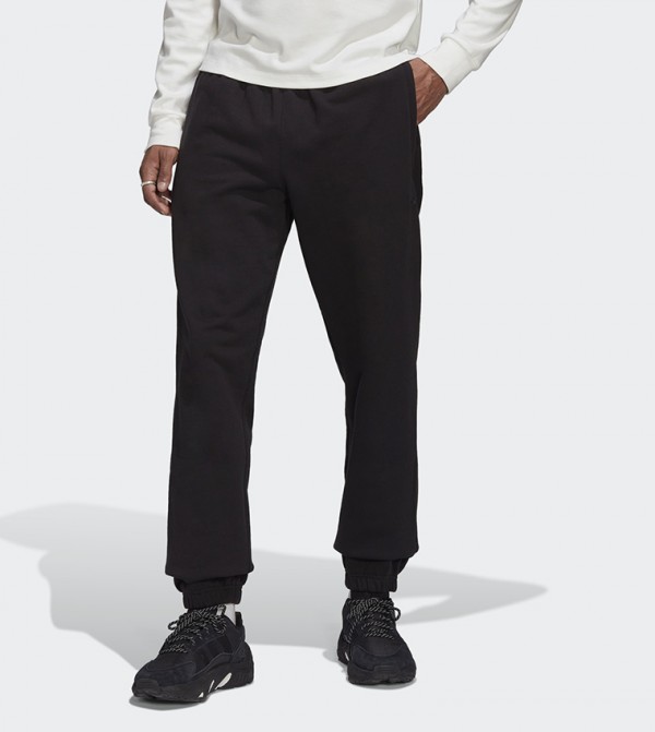 Solid Logo Embroidered Joggers