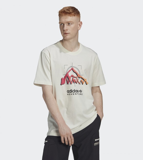 Adidas top adventure tee
