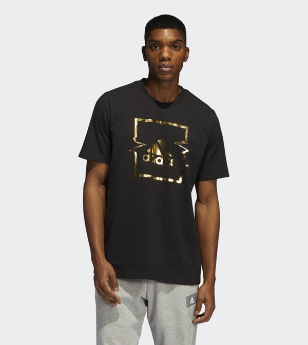 Liquid Foil Graphic T-Shirt