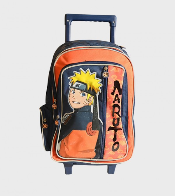 Naruto Themed 16" Trolley Backpack