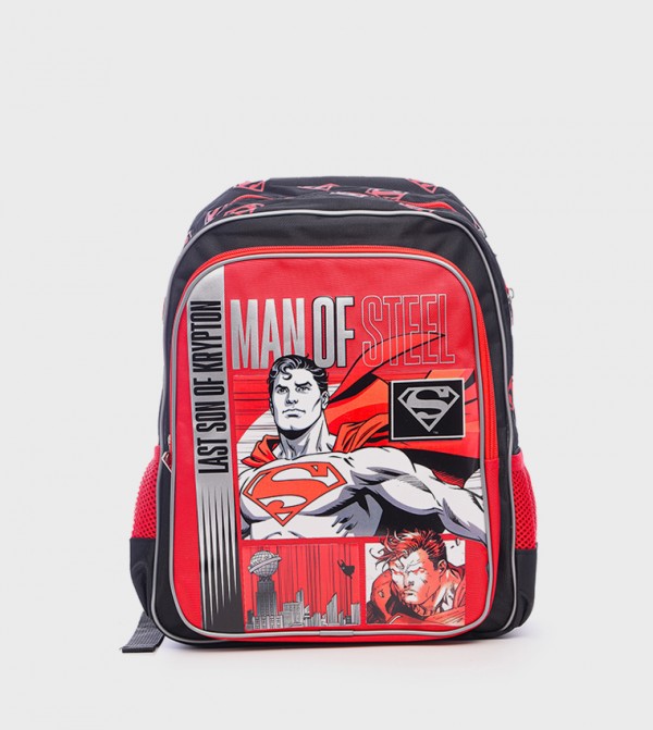 HOLLYWOOD MAGIC Superman Print Backpack