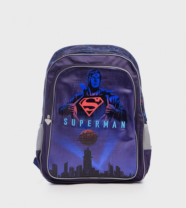 HOLLYWOOD MAGIC Superman Print Backpack