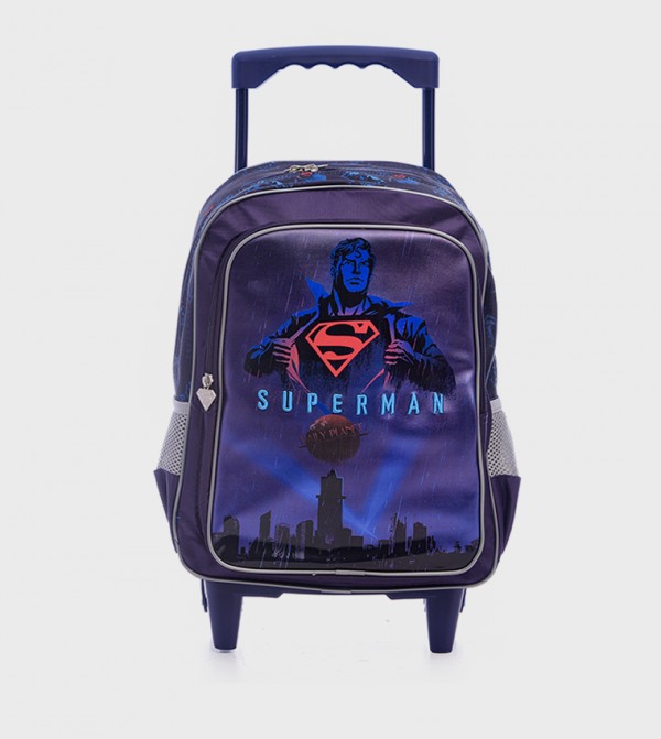 HOLLYWOOD MAGIC Superman Print Trolley Backpack