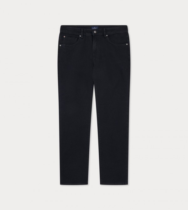 Solid Straight Fit Jeans