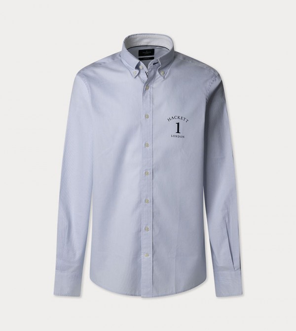 Applique Detail Long Sleeves Shirt