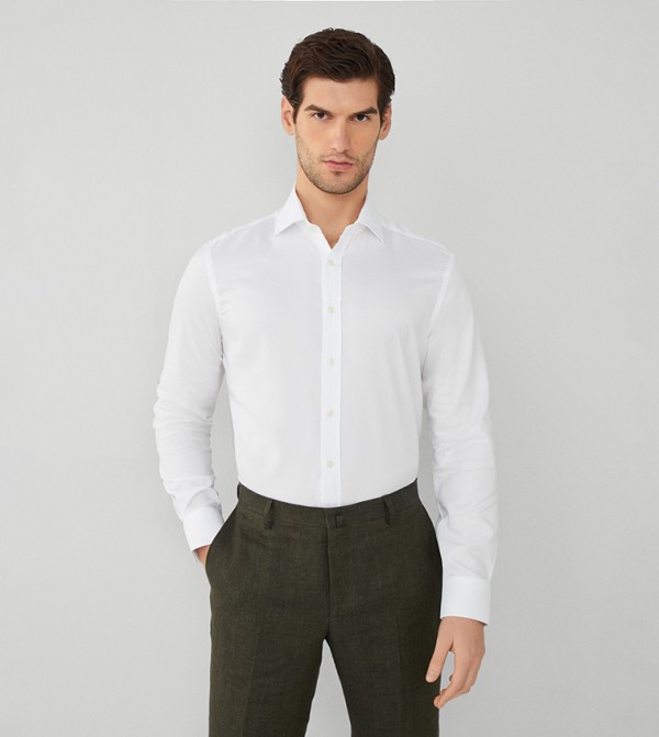 Solid Long Sleeves Shirt 