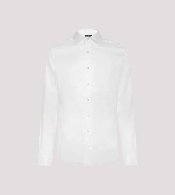 Textured Long Sleeves Shirt