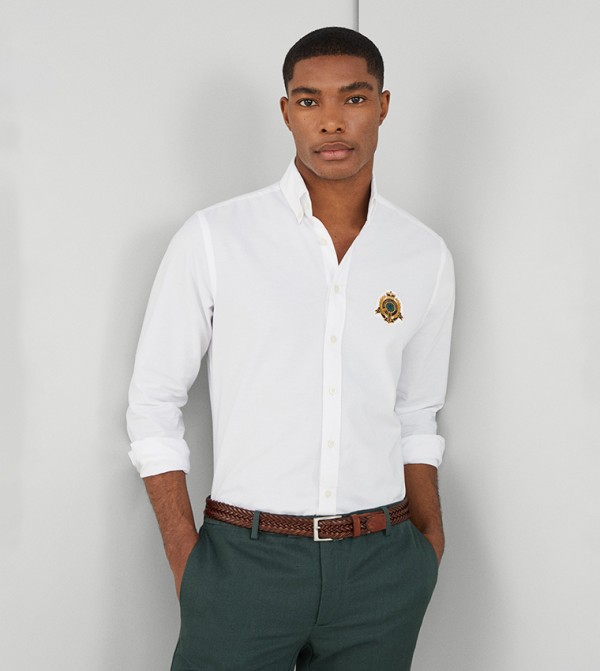 Embroidered Long Sleeves Shirt 