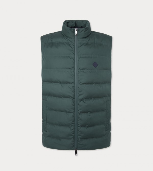 Zippered Heritage Padded Gilet
