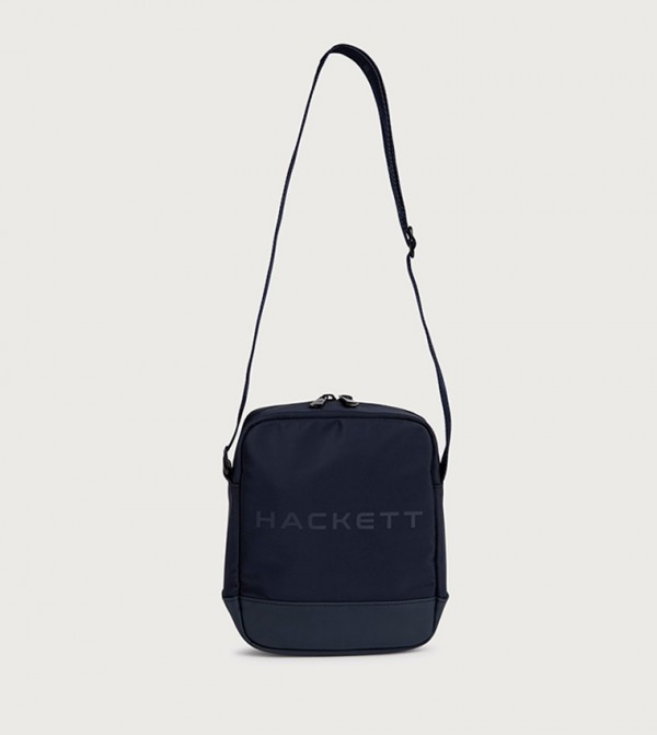 Logo Detail Reporter Bag