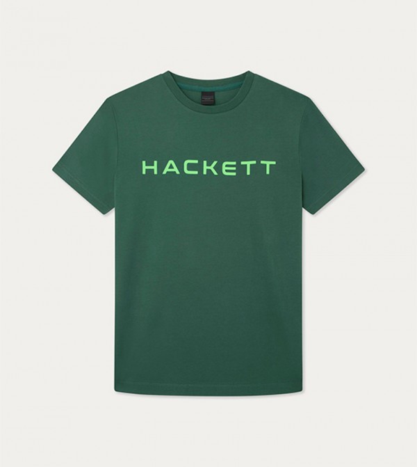 Logo Printed Crew Neck T-Shirt