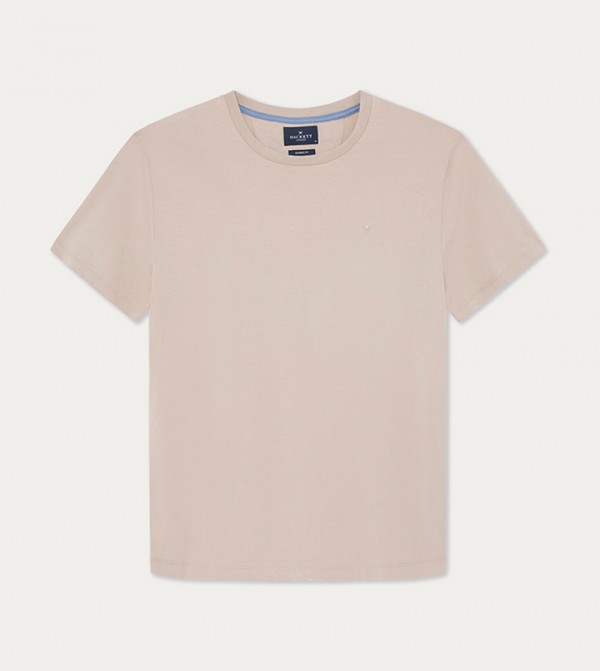 Pima Solid Crew Neck T-Shirt