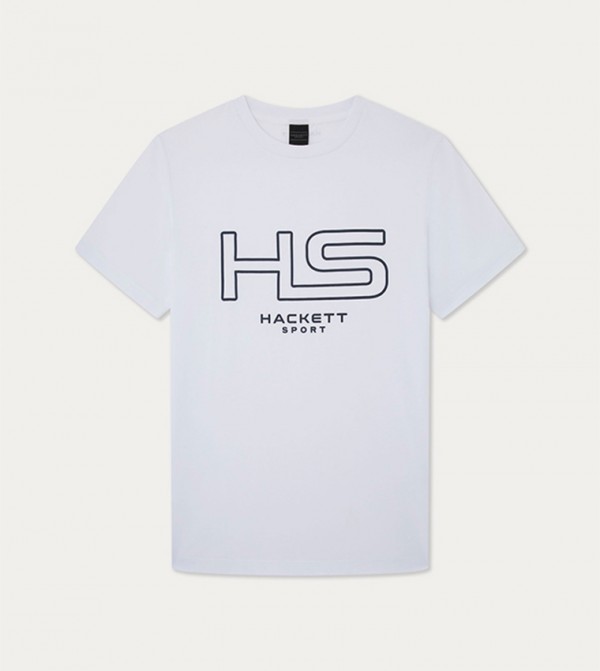 Logo Printed Crew Neck T-Shirt