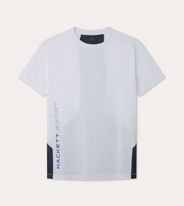 Logo Printed Classic Fit Active T-Shirt