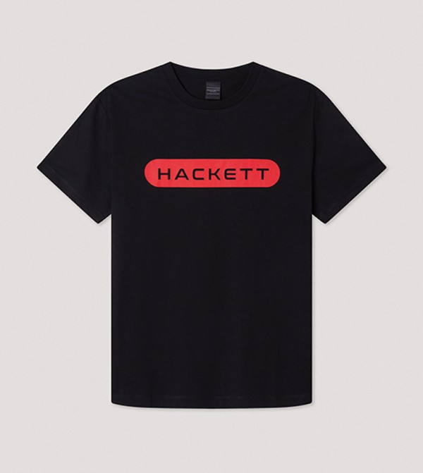 Monotype Printed Crew Neck T-Shirt