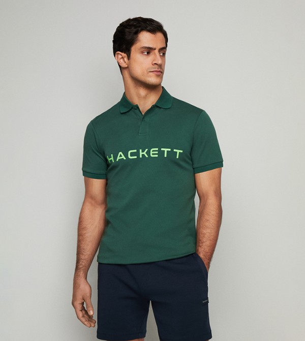 Logo Printed Polo T-Shirt 