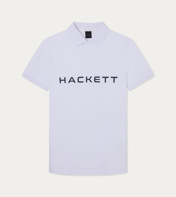 Logo Printed Short Sleeves Polo T-Shirt