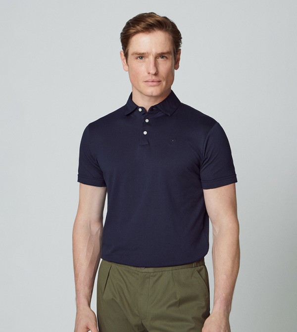 Logo Detail Polo T-Shirt 