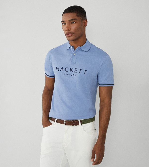 Logo Embroidered Polo T-Shirt 