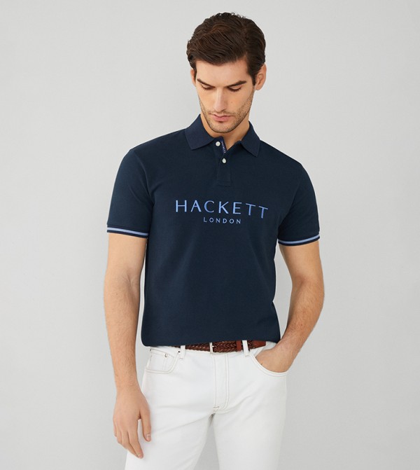Logo Embroidered Polo T-Shirt 