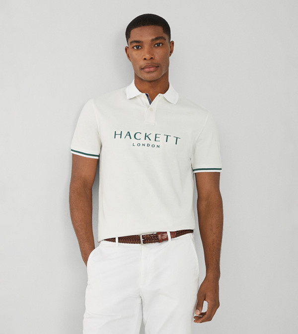 Logo Embroidered Polo T-Shirt 