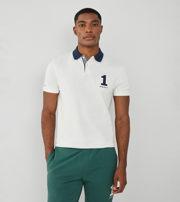 Embroidered Polo T-Shirt 