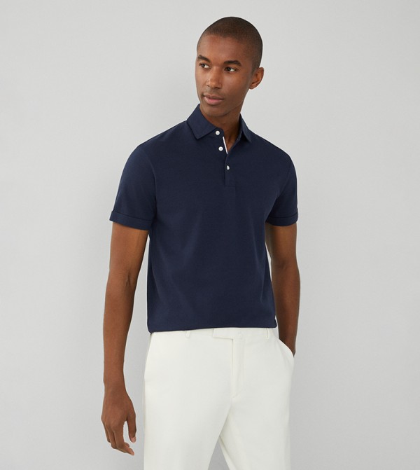 Logo Detail Polo T-Shirt 