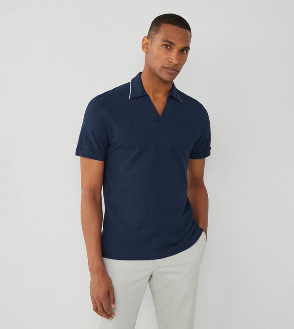 Logo Detail Polo T-Shirt 