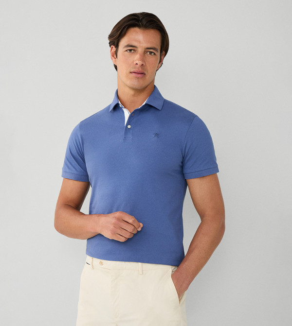 Logo Detail Polo T-Shirt 