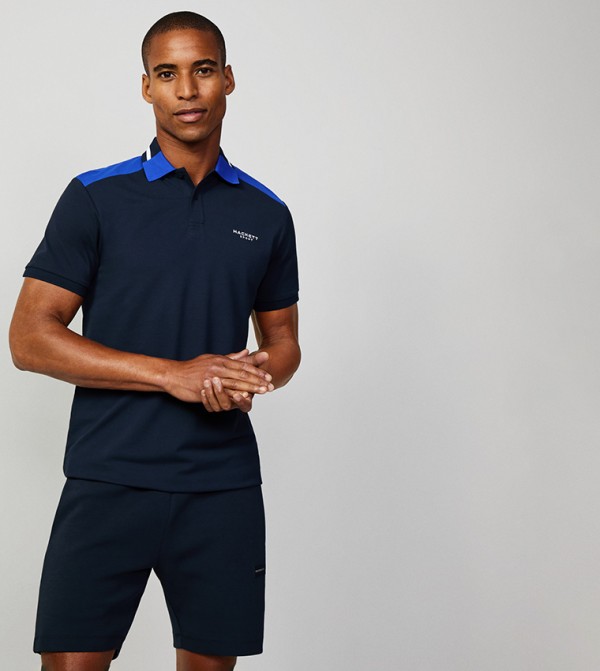 Color Block Regular Fit Polo T-Shirt