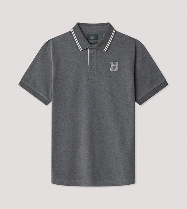Contrast Tipping Polo T-Shirt