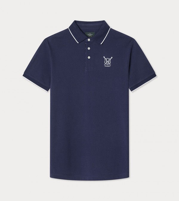 Embroidered Short Sleeves Polo T-Shirt