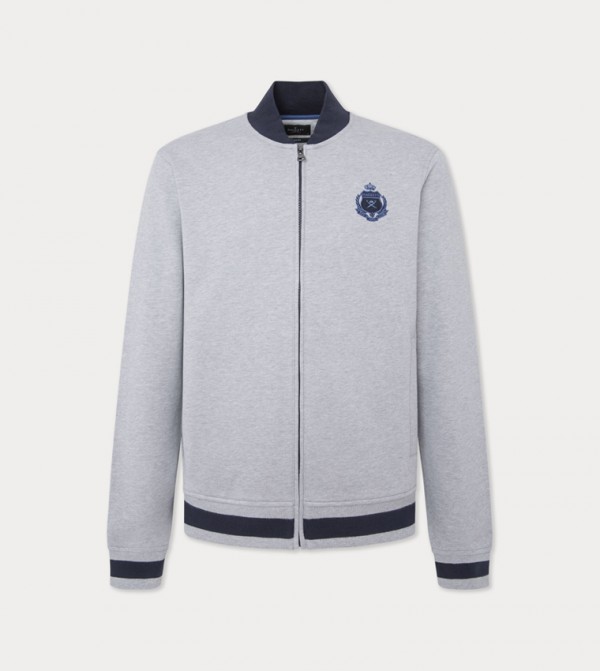 Logo Crest Long Sleeves Jacket