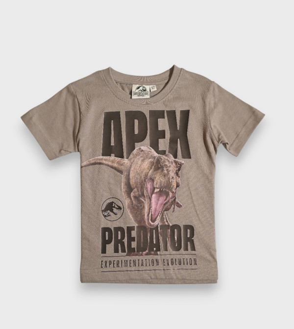 Jurassic Printed Short Sleeves T-Shirt