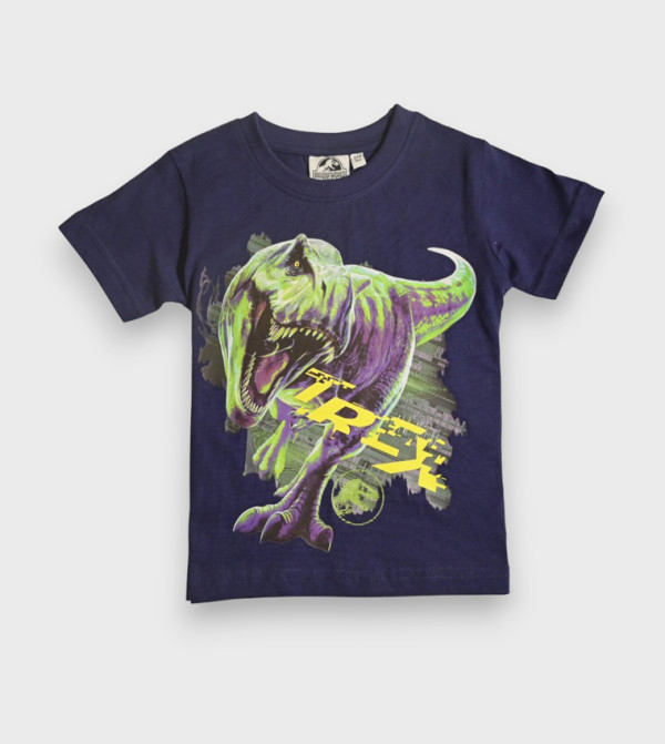 Jurassic Printed Short Sleeves T-Shirt