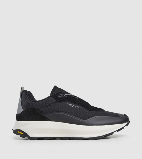 Textured Lace Up Running Sneakers