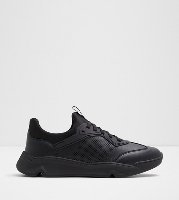 HOBART Perforated Low Top Sneakers