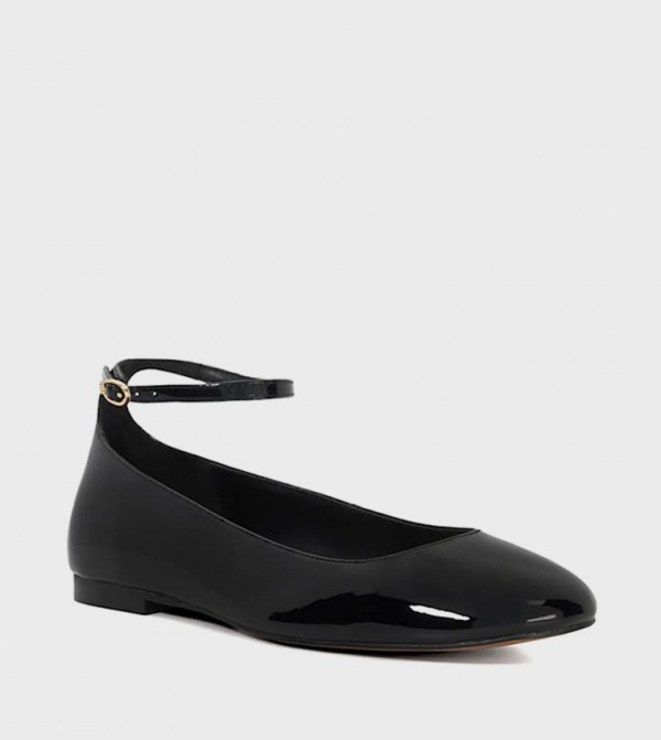 HOOP Ankle Strap Ballerinas