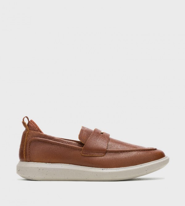 Round Toe Slip-On Shoes
