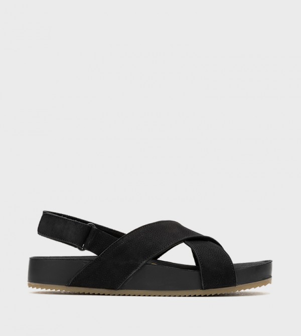 MYLAH Criss-Cross Flat Sandals