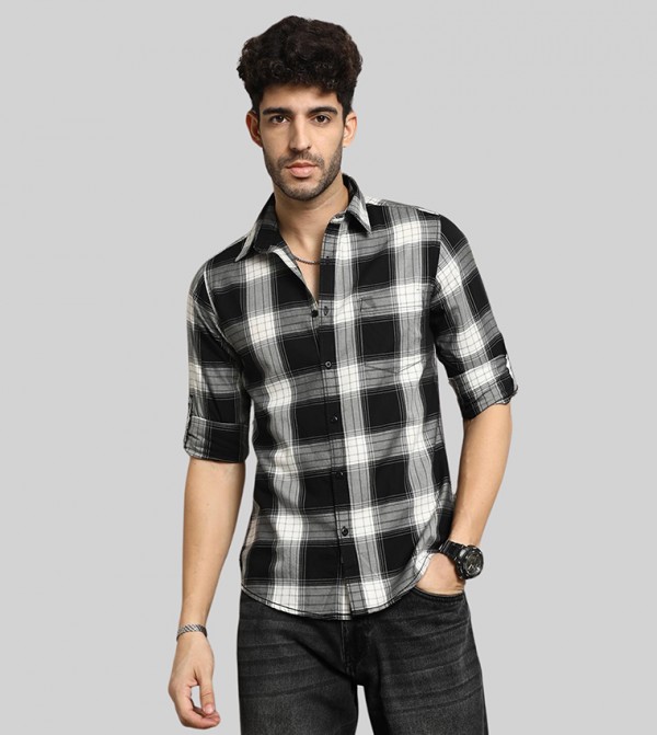 Checkered Long Sleeves Shirt